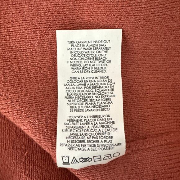 CAbi 5284 Brick Rose Button Up Kimono Cardigan Lightweight Loose Fit Sz M - Picture 10 of 11